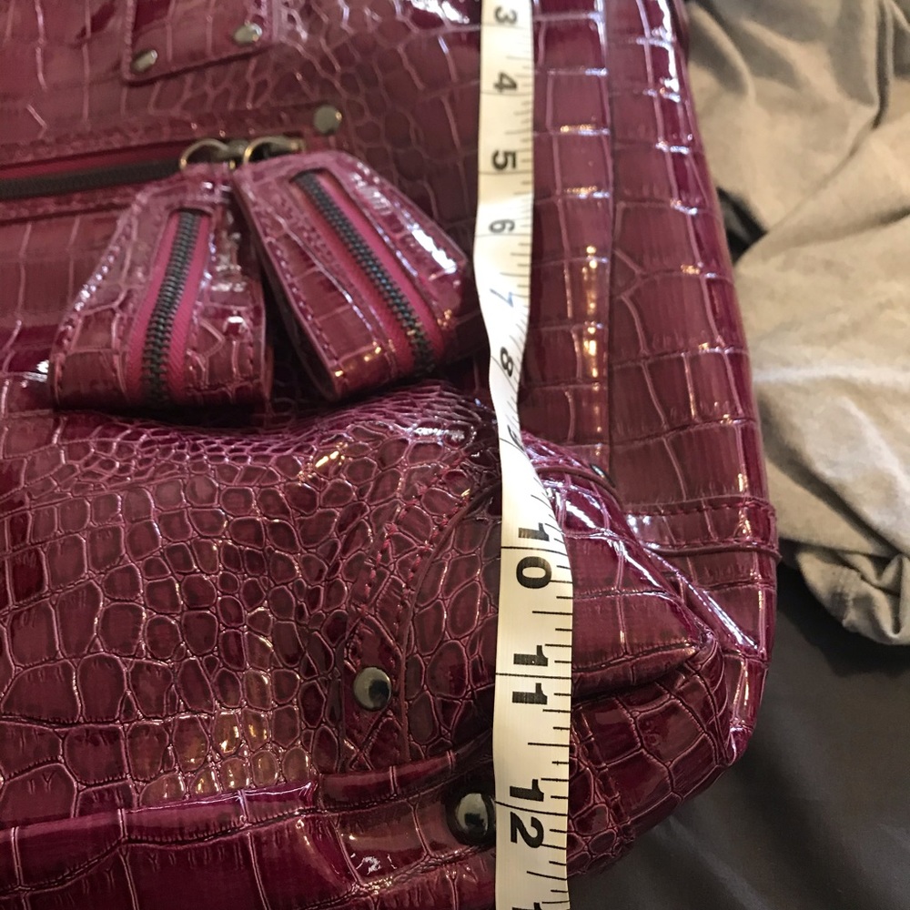 SOLD Burgundy bag - Picture 4 of 5